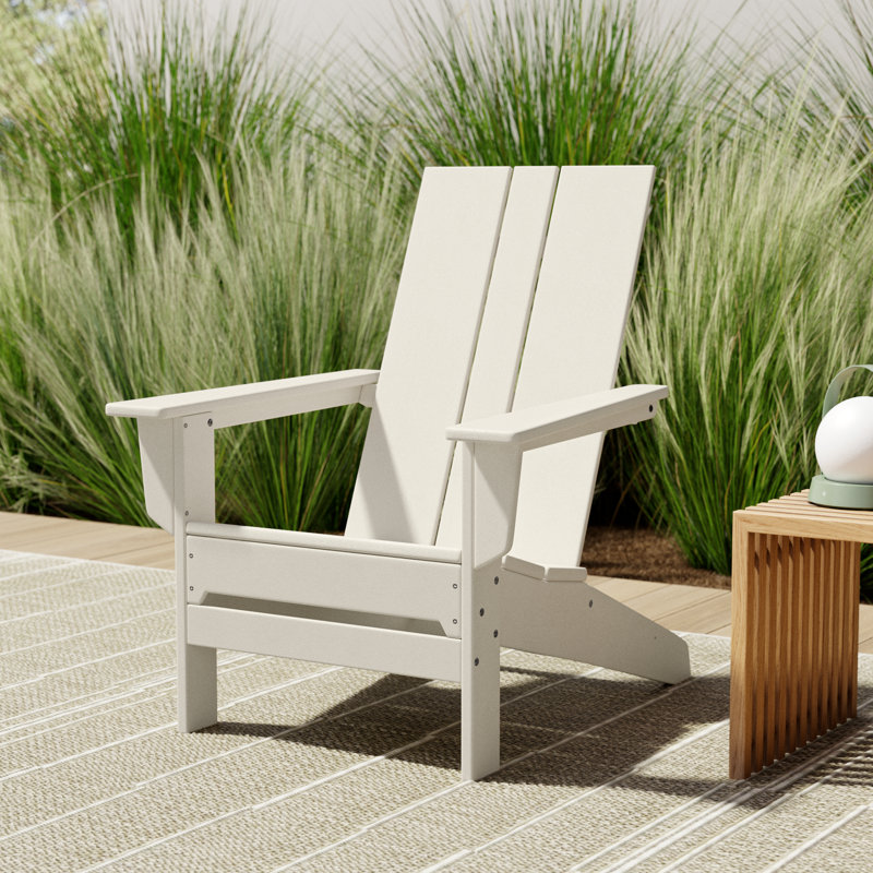 POLYWOOD x AllModern Adirondack Chair, Sand