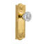 Meadows Plate with Crystal Door Knob-1203390290-1203390292