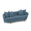 Boomerang Boucle and Velvet Sofa-70372643-70372663