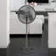 Lasko Adjustable Height 3-Speed Pedestal Fan with Oscillation, Gray
