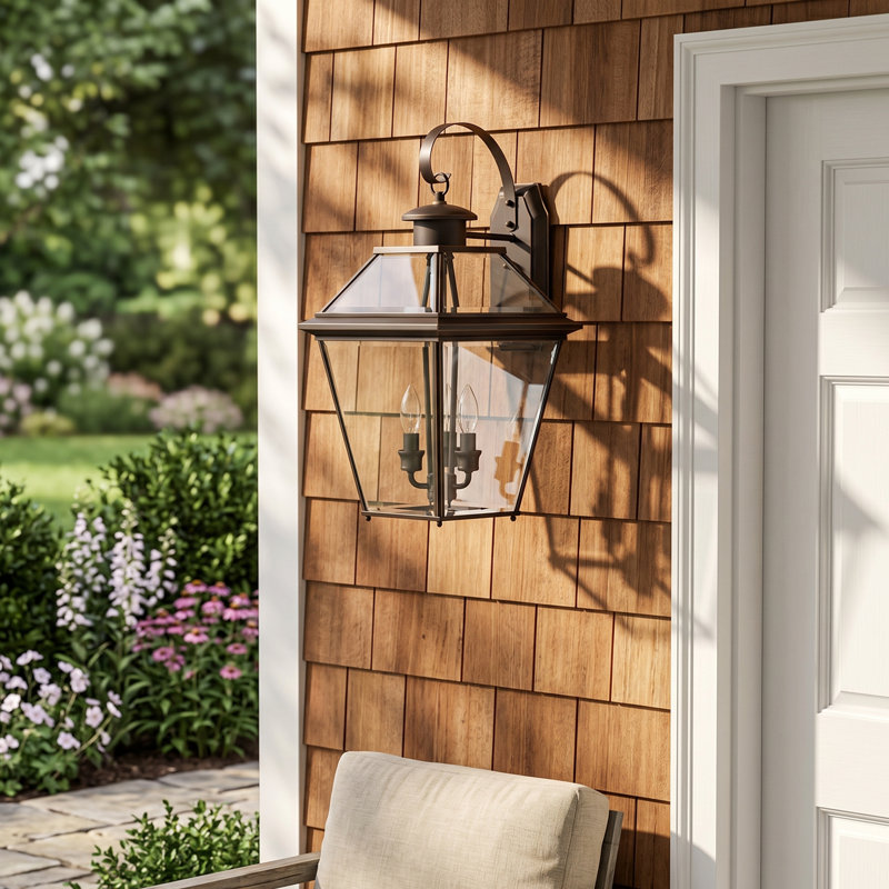 Calais Wall Light, Antique Bronze