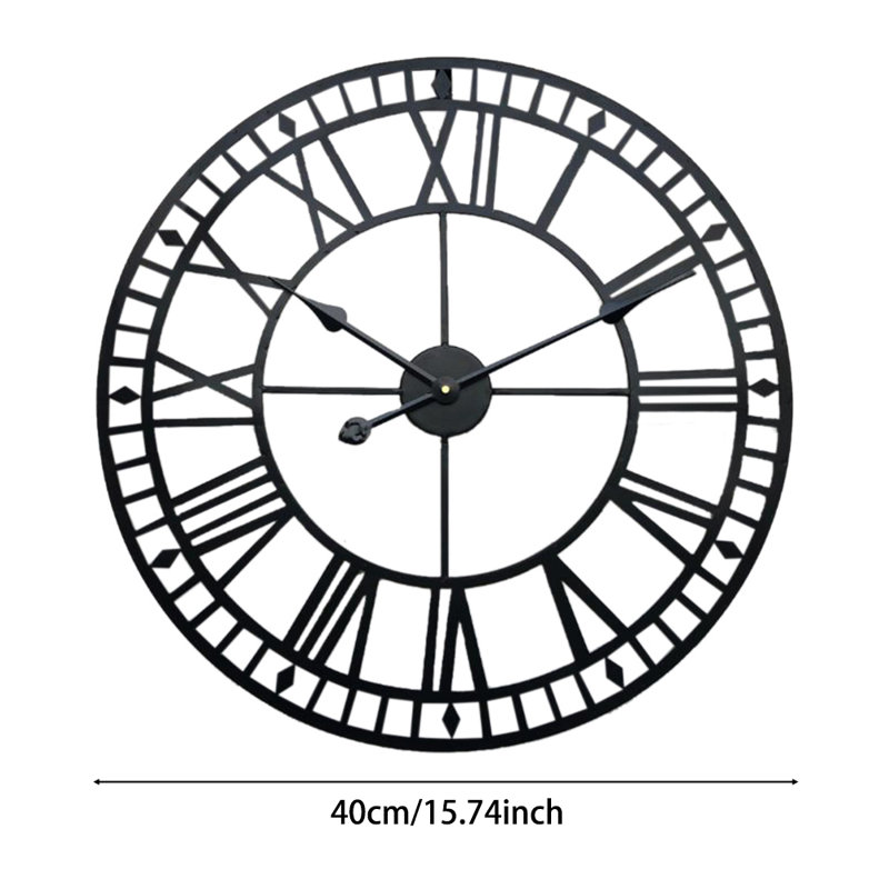 Metal Wall Clock