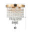 Plafonnier encastré lustre en cristal 3 lumières Cheyan-63795574