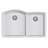 33'' L Undermount Double Bowl Granite Kitchen Sink-20524733