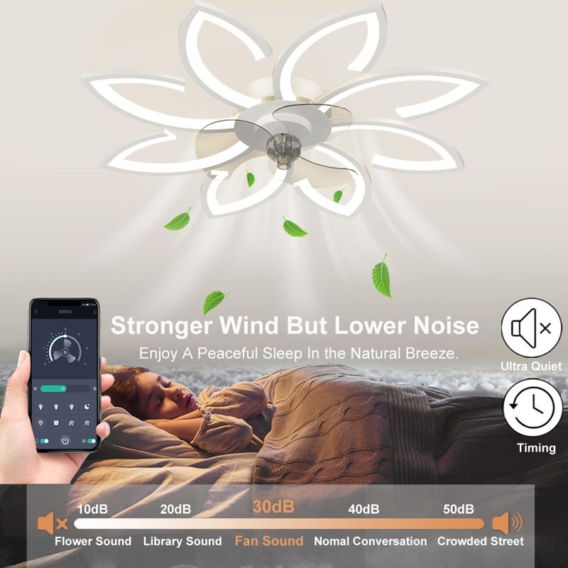 Modern Low Ceiling Fan
