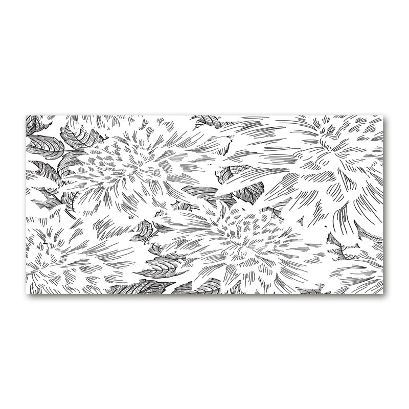 Floral Pattern - Wrapped Canvas Print