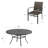 8-Person Round Patio Dining Set With Rattan Chairs-944596446