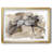 Off To The Races I - Matted and Framed Under Acrylic Glass, Large Living Room Wall Art-986345483-986345495