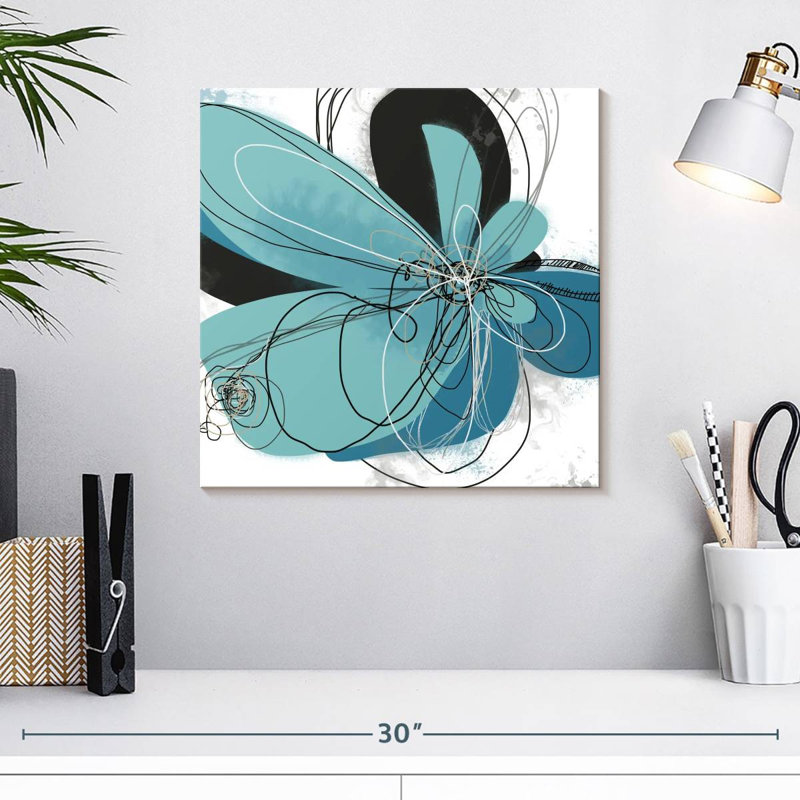 Azul Poetry II, H 16 po x l 16 po