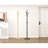 Neutral Finish Modern Coat Rack  Wood, Coat Hanger Stand Entryway Home Furniture 1Pc