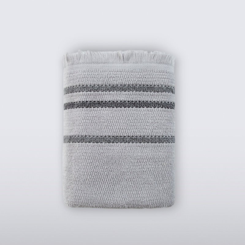 Drap de bain 100% coton Davuan, gris