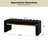 Brame 52.5" W Upholstered Bench with Iron Frame-1941318105