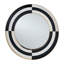 Op Art Glass Wall Mirror
