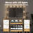 Wall Mounted Dressing Table With LED Lights-1086136298