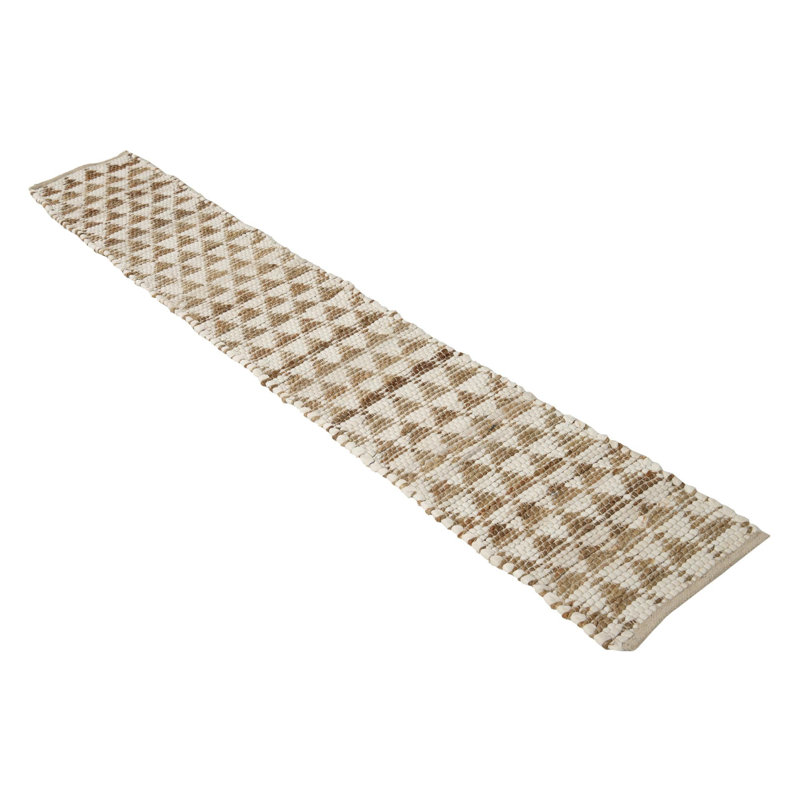 Flatweave Geometric Indoor Rug, Runner 1'2" x 10'