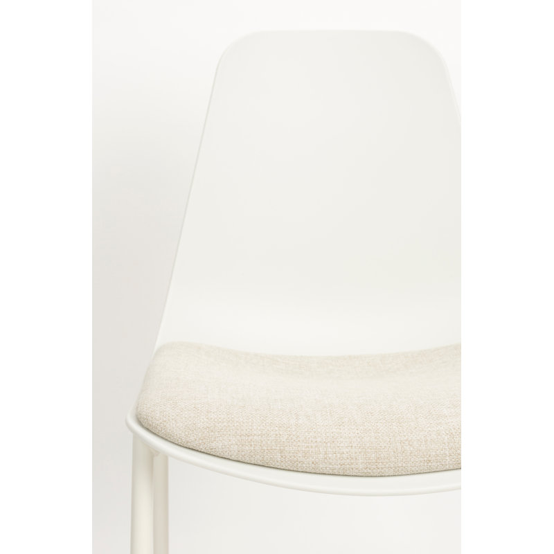 Jeffrey Dining Chair, White
