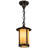 1 - Light Mahogany Bronze Lantern Pendant
