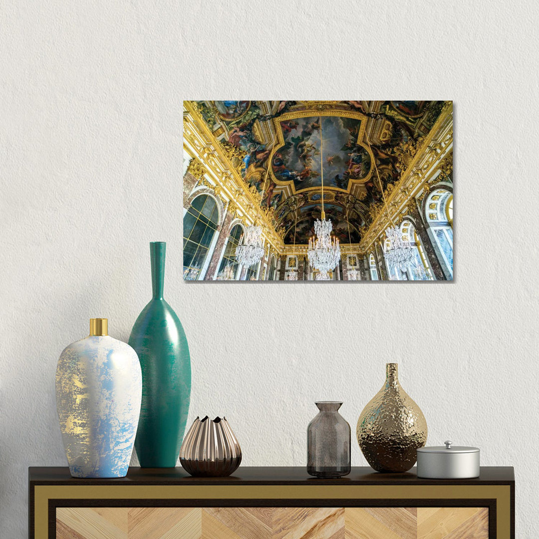 Palace Of Versailles, Hall Of Mirrors by Susanne Kremer - Gallery-Wrapped Canvas Giclée on Canvas