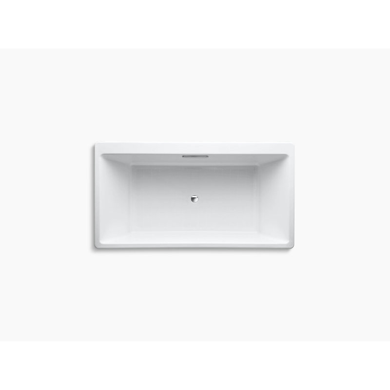 Rêve® 67" x 36" Freestanding Soaking, White