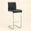 Ensemble de 6 tabourets de bar modernes en similicuir blanc-2139737497