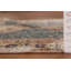 Tapis bleu antique antique 4 x 7