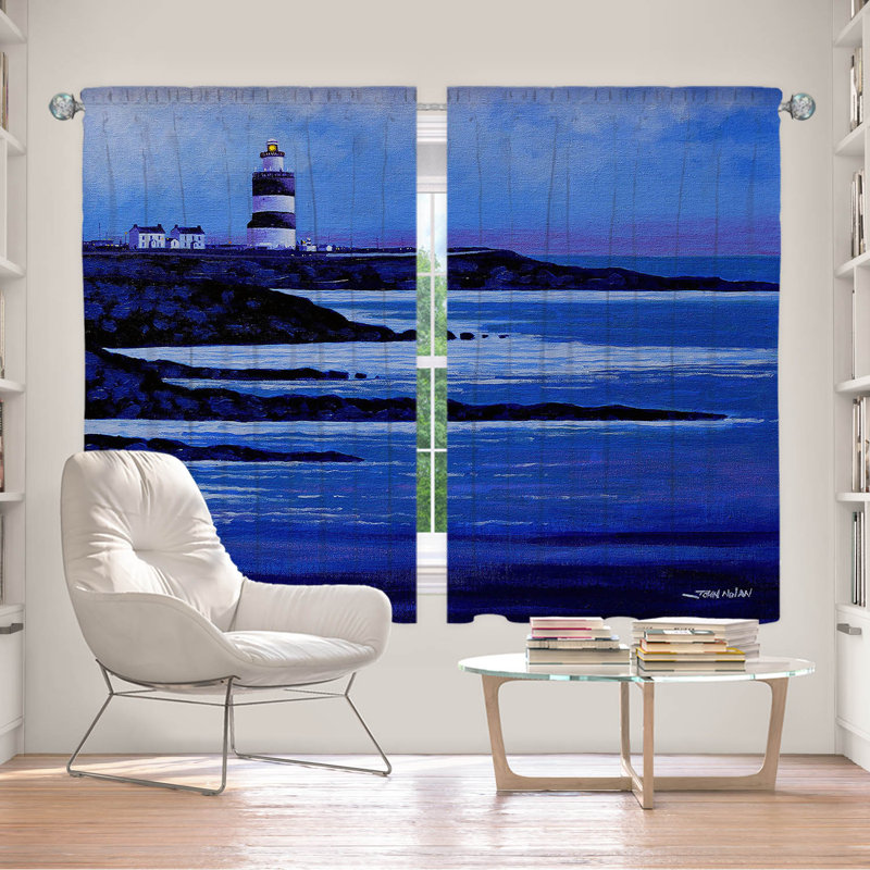Delaughter Room Darkening Curtain Pair, 40" W x 61" L