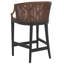 Tabouret de comptoir en bois massif Carneshia-762767893