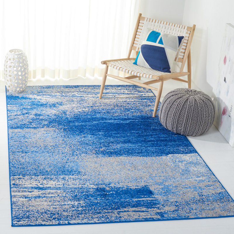 Tapis performance abstrait Gicu, Rectangle 9 pi x 12 pi