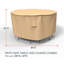 Housse pour ensemble de table et chaises de patio Ivan-429954962