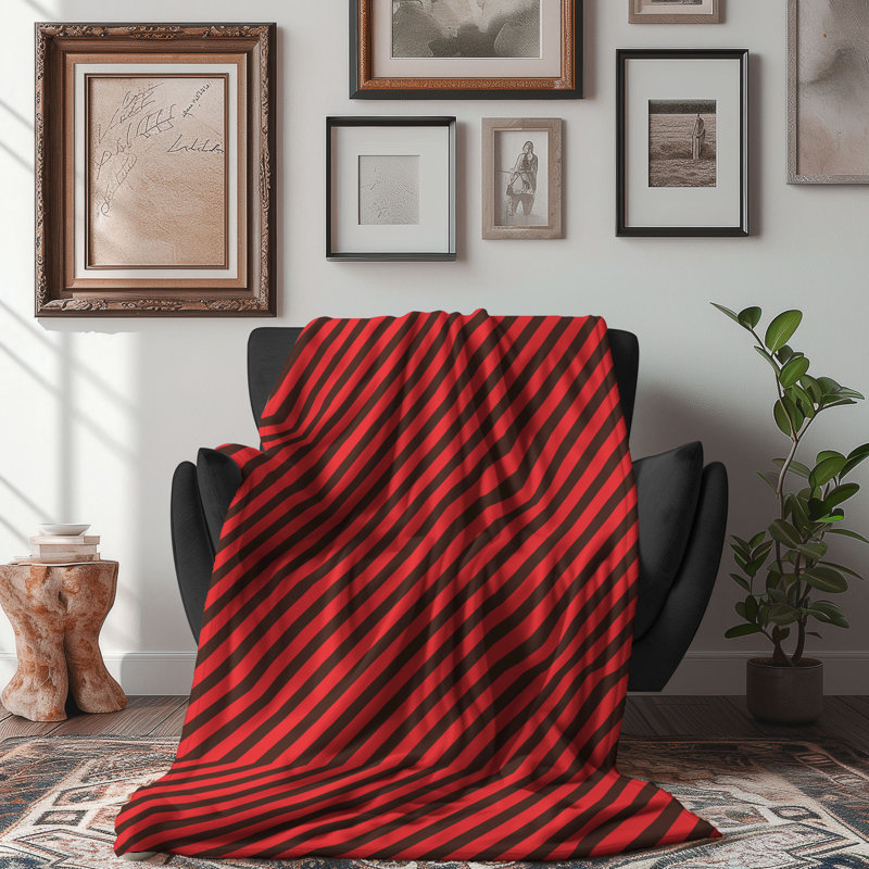Red Cupid - couverture Sherpa de qualité supérieure 1 pièce, Grand lit