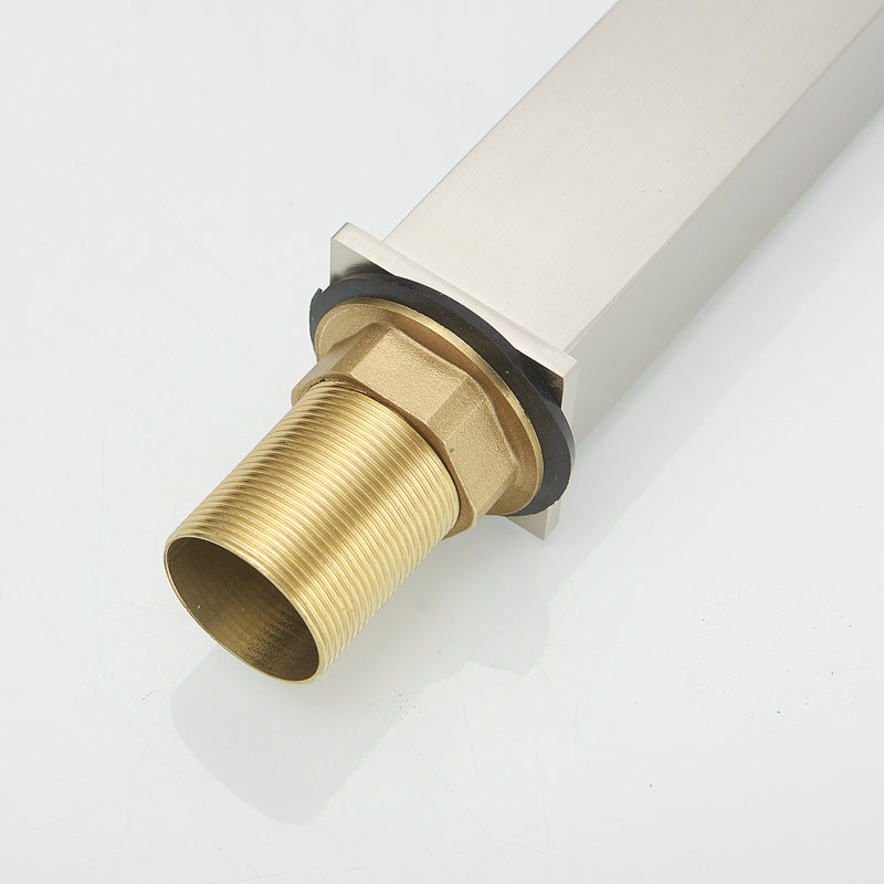 Single-handle Bathroom Faucet, Brushed Nickel