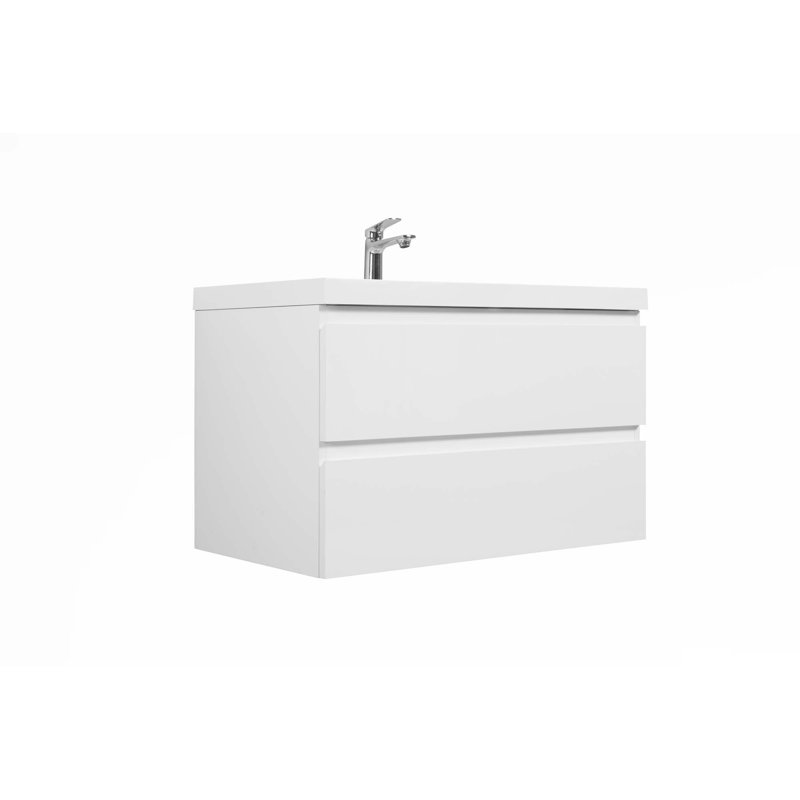 Floating Bathroom Vanity With Sink