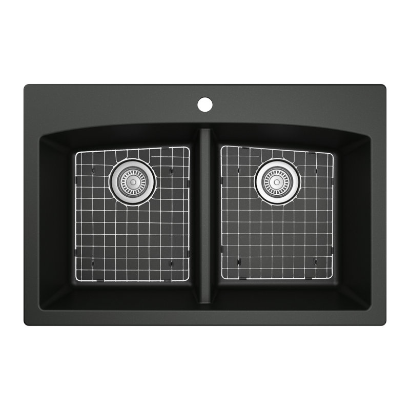 Karran 12 3/4 po X 15 po Grille inférieure en acier inoxydable pour Qt-710 / Qu-710