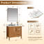 Ensemble de meuble-lavabo simple 36 po Howes