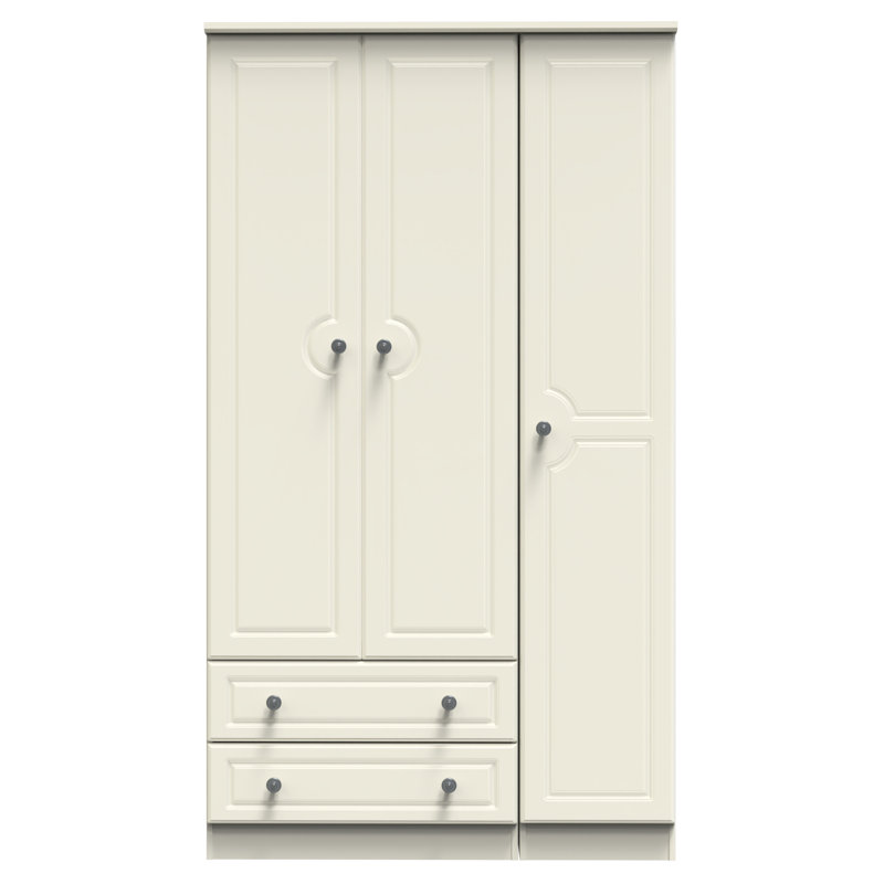 Adala Manufactured Wood Wardrobe, Cream Ash