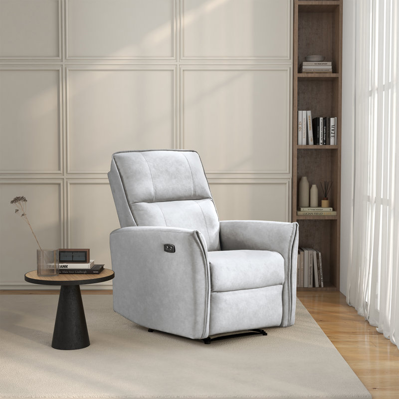 Fauteuil inclinable électrique Andee, Gris