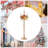 48.72'' H Iron Floor Candelabra