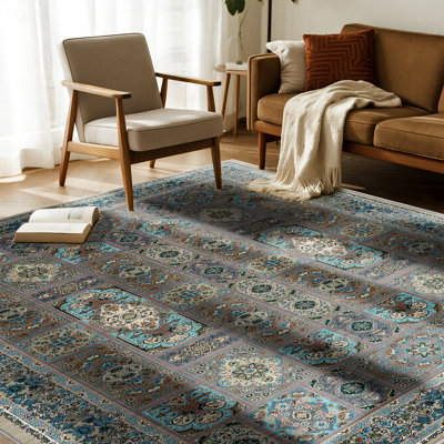 Persian Performance Machine Washable Indoor Area Rug