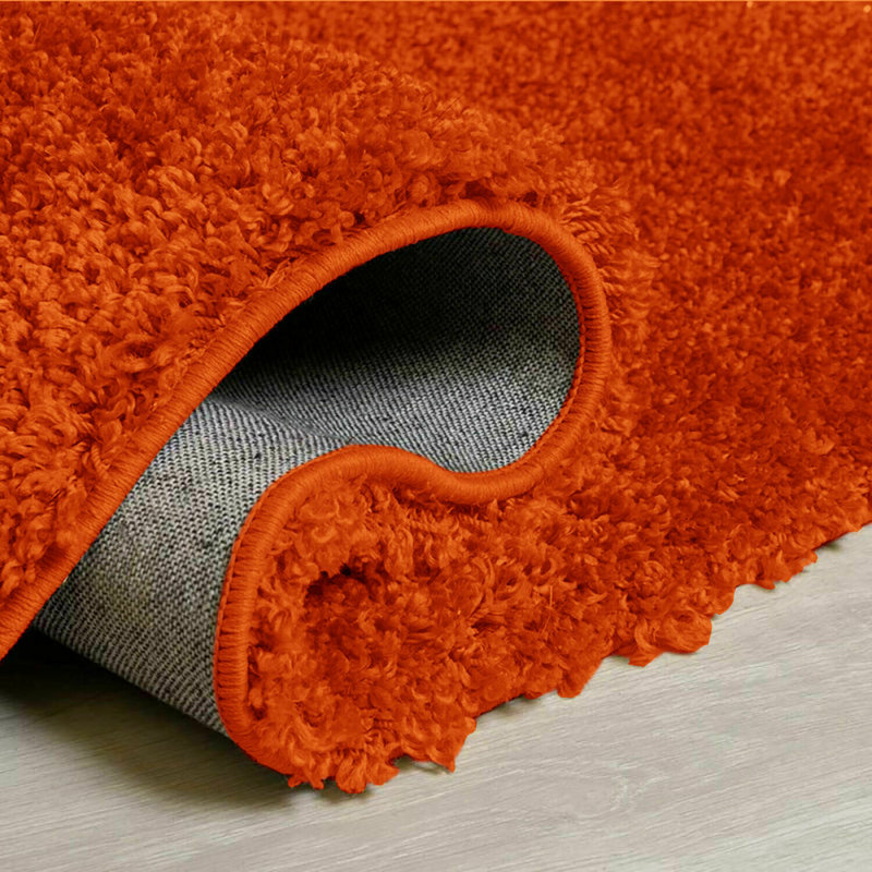 Ellyott Solid Colour Shag Area Rug, Rectangle 160 x 230cm