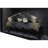 33" Infrared Electric Fireplace Insert with Touch Panel, Fixed Trim Kit & Crackling Sound