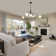 5 - Light Dimmable Modern Linear Chandelier