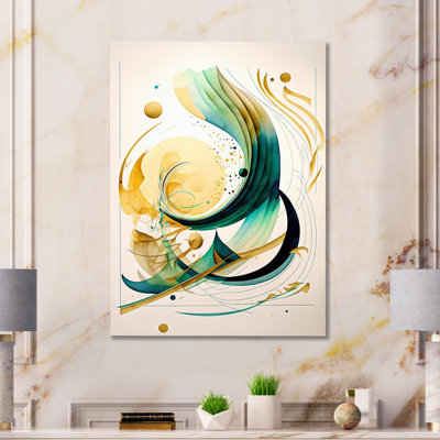Lukman Glam Abstract Wall Decor on Metal