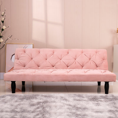66 Inch Velvet Living Room Sofa
