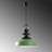 Elegant Adjustable Chandelier, Green Metal Body, 16.1 in Diameter x 15.7 in Height | Adjustable 17.7 - 51.2 in Total Height | E27 Socket, Max 40W | Perfect for Dining Rooms & Living Spaces, Stylish & Functional Design-667402594