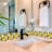 6 in. W x 6 in. L Fireplace Surround and Shower Peel and Stick Mosaic Tile