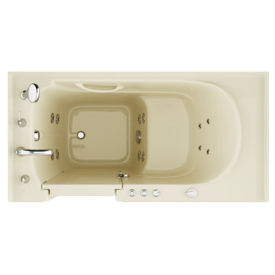 Therapeutic Tubs 30 po x 60 po. Baignoire tourbillon à remplissage rapide avec bonde à drain rapide