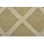 Tapis beige en laine noué à la main de conception unique 8 pi 1 po x 10 pi 1 po Galven