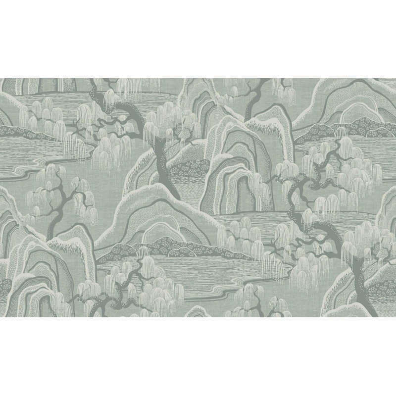Boråstapeter Indigo Garden Wallpaper, Mineral
