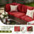 Wicker Outdoor Patio Sofa-2126252603