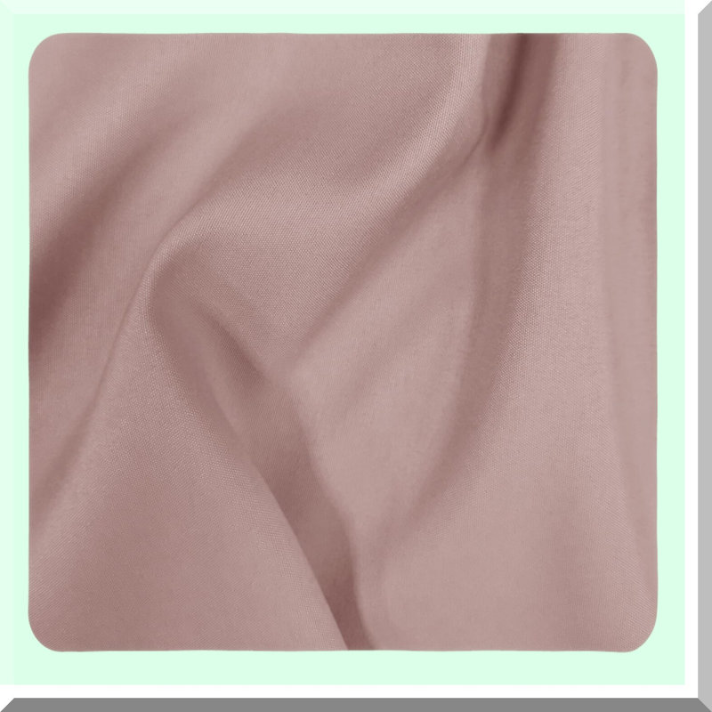 Luxury Microfiber Queen Pillowcase Set - Soft Cozy Breathable Covers - Envelope Closure - 20x30 Inches - Dusty Pink - Hotel Quality - 2 Piece